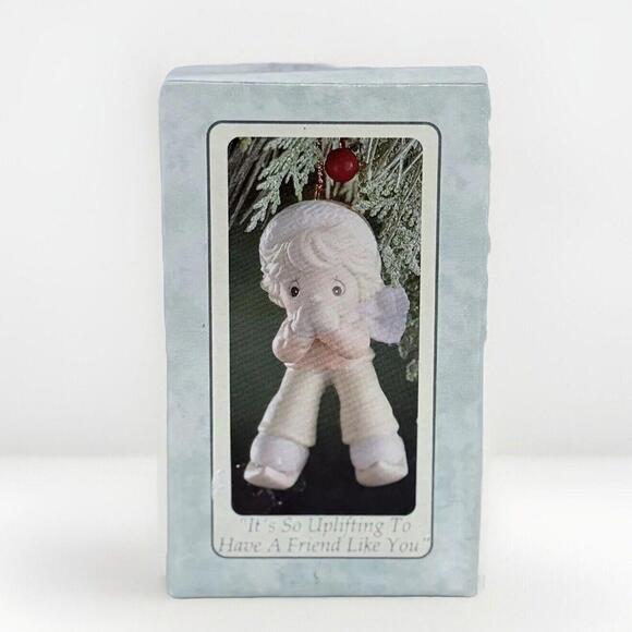 ❤️SOLD❤️Vintage Precious Moments Ornament "It's So Uplifiting - Picture 6 of 6